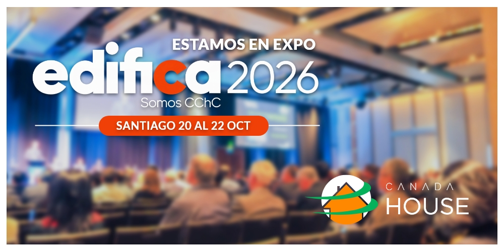 CanadaHouse esta en ¡EDIFICA 2026!